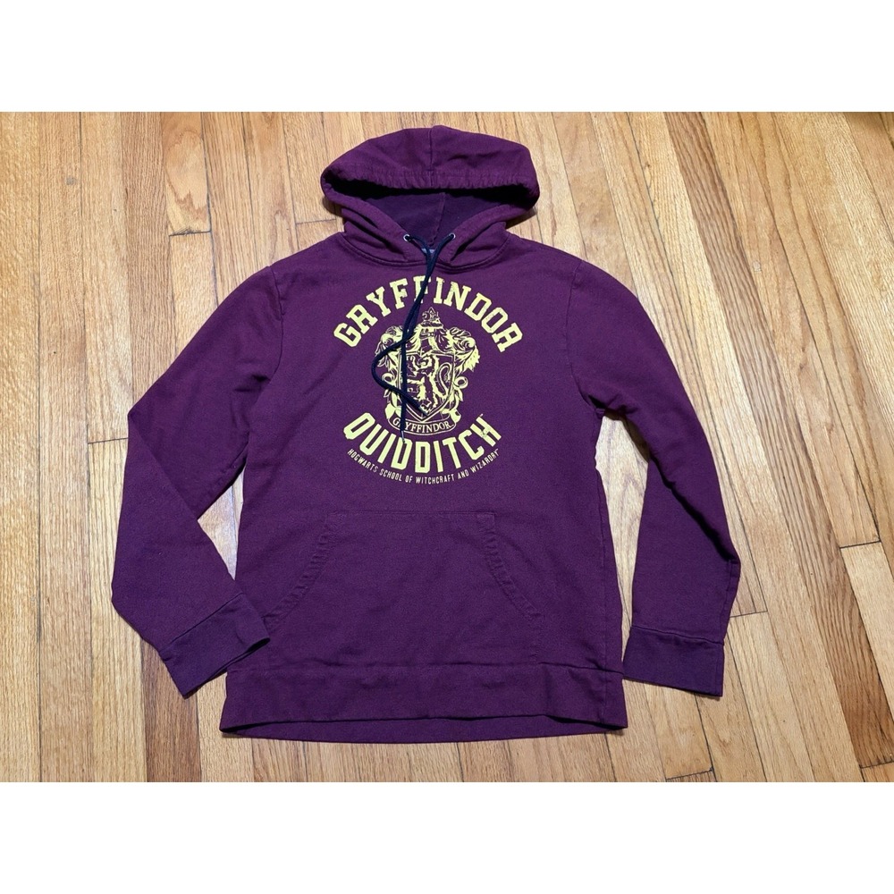Harry Potter Gryffindor Quidditch Sweatshirt Hoodie Red Small